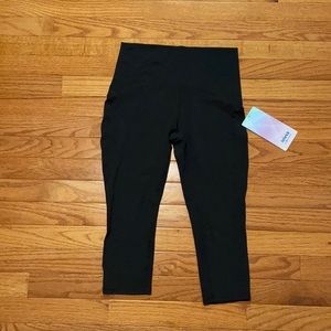 black capris from ivivva/lululemon